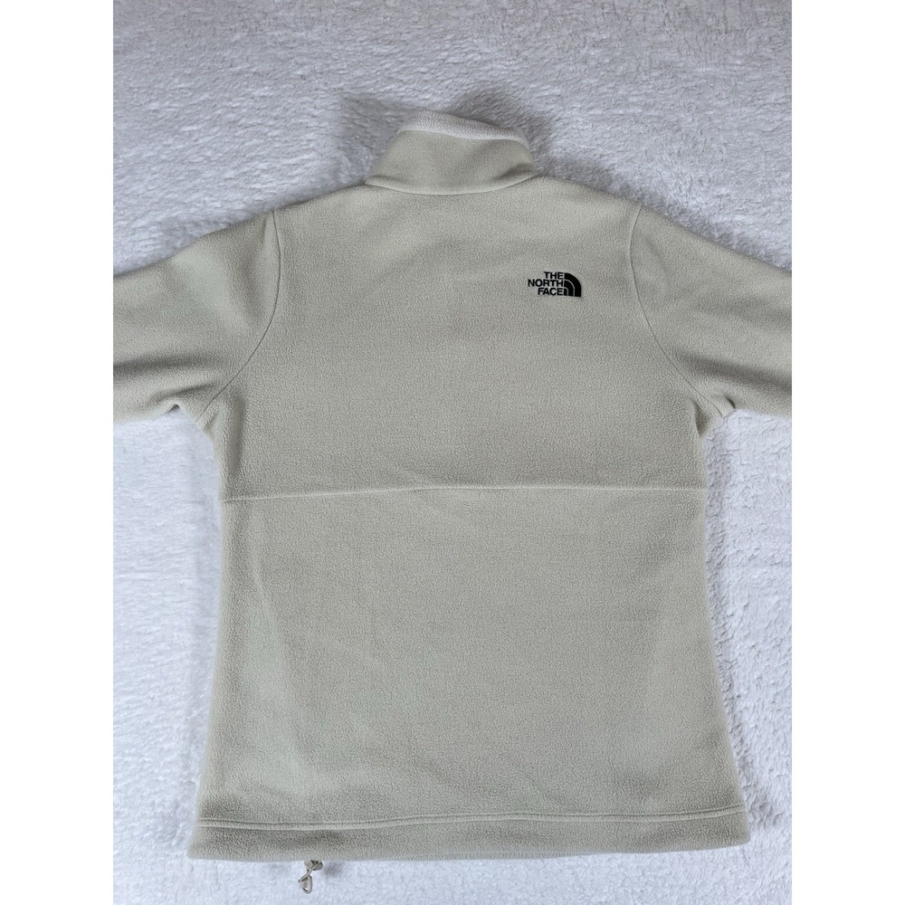 The North Face Ivory Fleece Full Zip Jacket Women's Medium Soft Warm Teddy - Picture 3 of 10